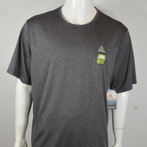 Off-Trail Performance Apparel Men's Odor Control T shirt 3XL Charcoal Heather